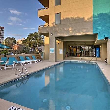 Myrtle Beach Condo With Ocean Views - Walk To Beach! 외부 사진