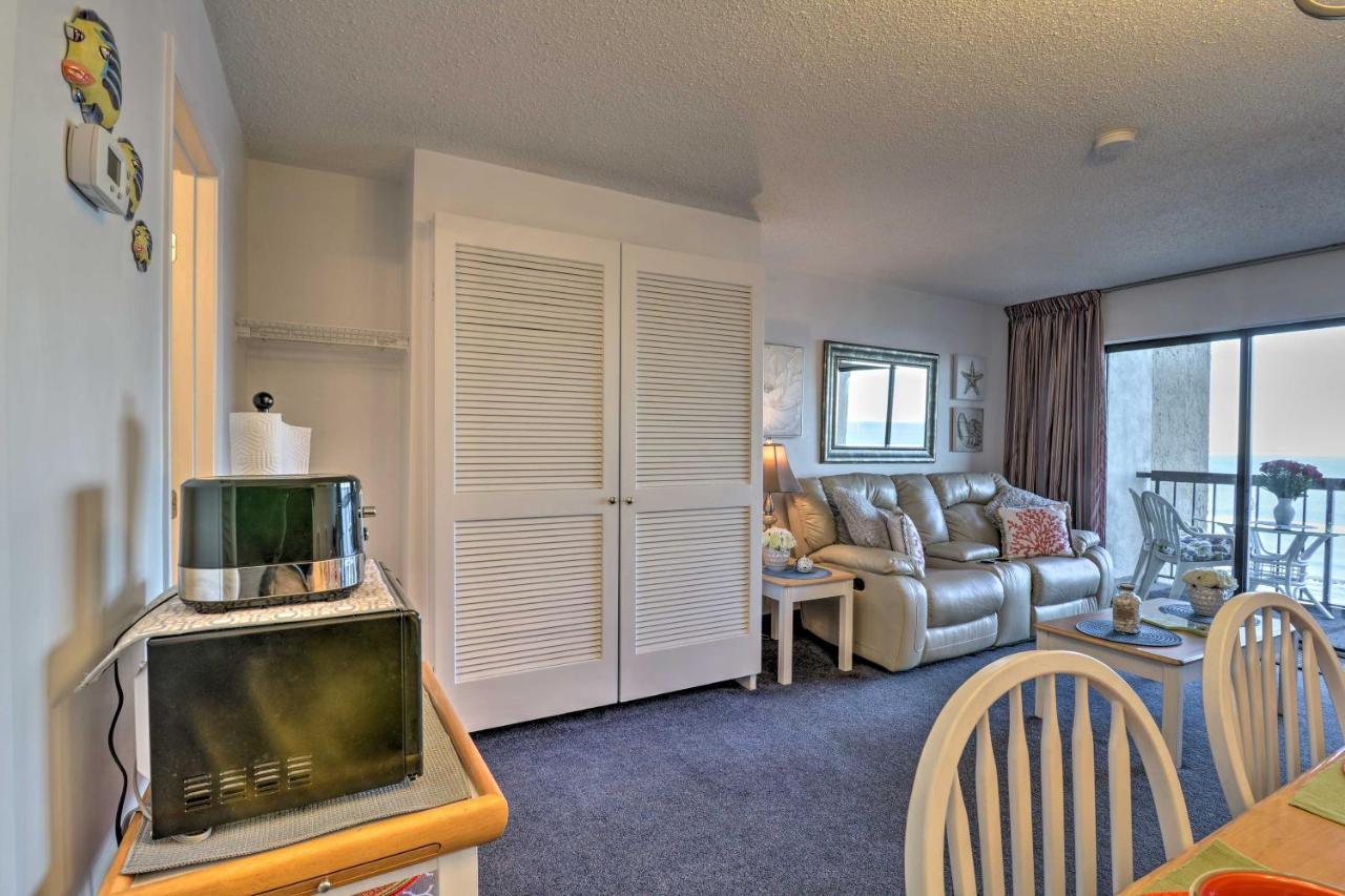 Myrtle Beach Condo With Ocean Views - Walk To Beach! 외부 사진