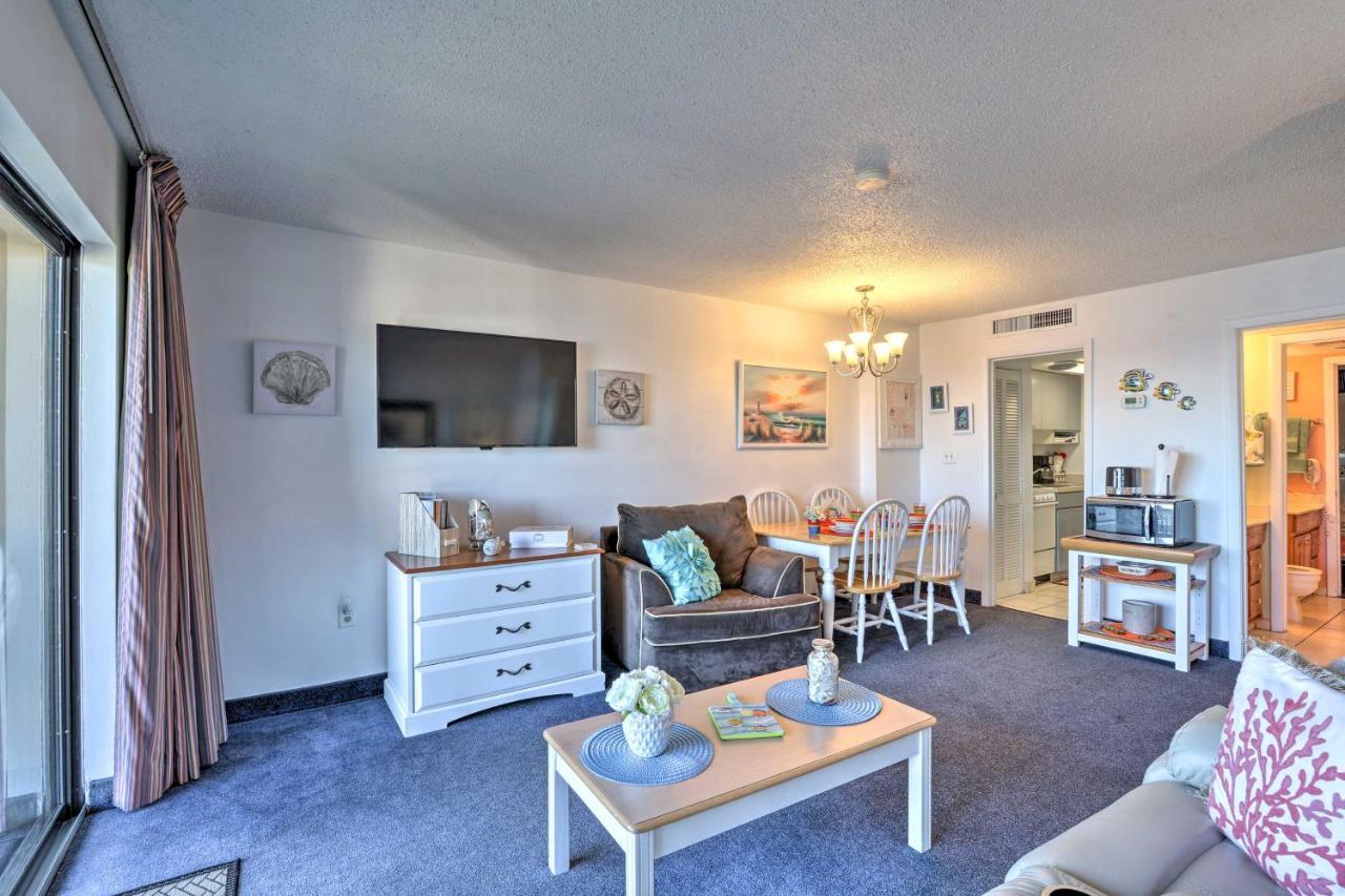 Myrtle Beach Condo With Ocean Views - Walk To Beach! 외부 사진