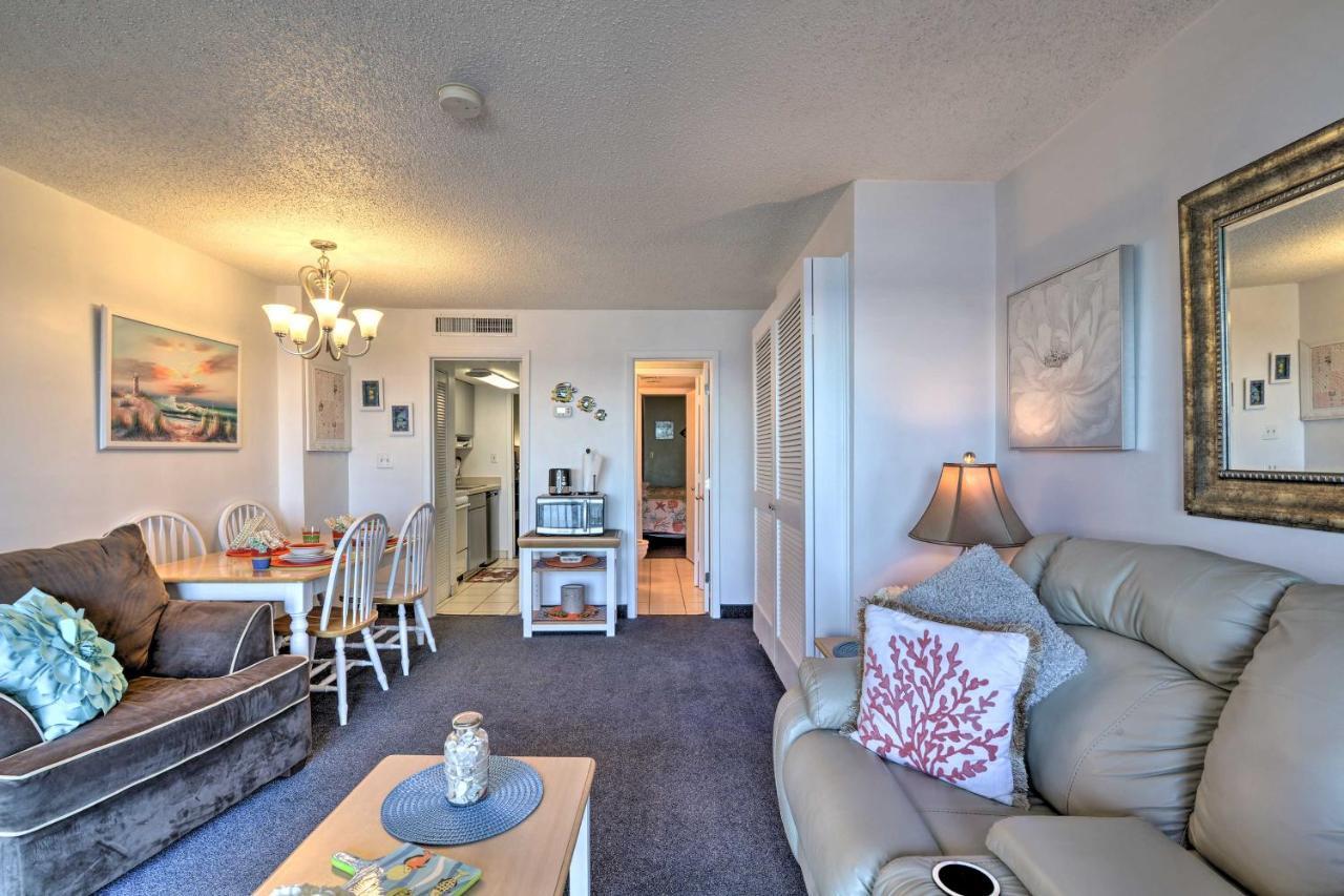 Myrtle Beach Condo With Ocean Views - Walk To Beach! 외부 사진